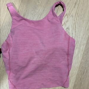 Lululemon Athletica Pink Tank Top